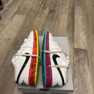 Kids Colorful Sneakers Jordan 1 low